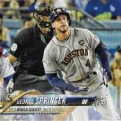 George Springer 2018 Topps #154 Houston Astros Baseball Card