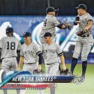 New York Yankees 2018 Topps #286 Baseball Team Card