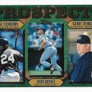Mike Cameron, Raul Ibanez, Geoff Jenkins 1997 Topps Rookie #201 Baseball Card