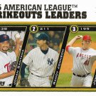 Johan Santana, Randy Johnson, John Lackey 2005 Topps Updates & Highlights #UH140 Baseball Card Johan Santana, Randy Johnson, John Lackey 2005 Topps Updates & Highlights #UH140 Baseball Card