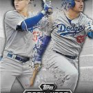 Joc Pederson, Adrian Gonzalez 2016 Topps Back To Back #B2B-6 Los Angeles Dodgers Baseball Card