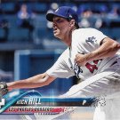 Rich Hill 2018 Topps #121 Los Angeles Dodgers Baseball Card