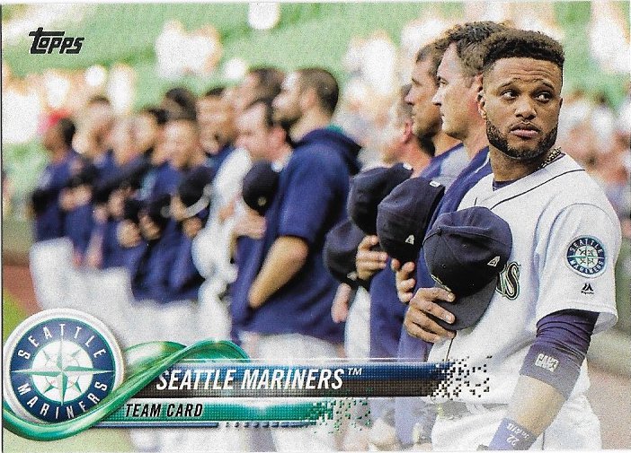 Seattle Mariners 2018 Topps #176 Baseball Team Card