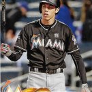 Christian Yelich 2018 Topps #170 Miami Marlins Baseball Card