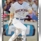 Laynce Nix 2007 Upper Deck #366 Milwaukee Brewers Baseball Card
