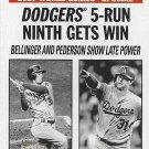 Cody Bellinger, Joc Pederson 2018 Topps Heritage #165 Los Angeles Dodgers Baseball Card Cody Bellinger, Joc Pederson 2018 Topps Heritage #165 Los Angeles Dodgers Baseball Card