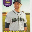 Mike Zunino 2018 Topps Heritage #85 Seattle Mariners Baseball Card Mike Zunino 2018 Topps Heritage #85 Seattle Mariners Baseball Card