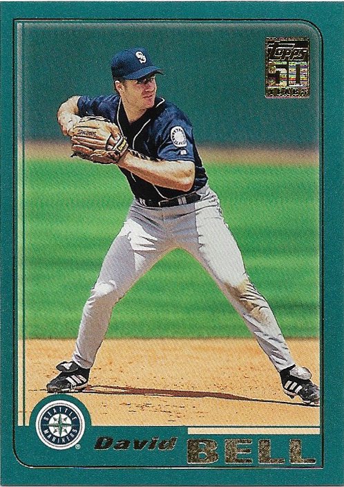 David Bell 2001 Topps #167 Seattle Mariners Baseball Card