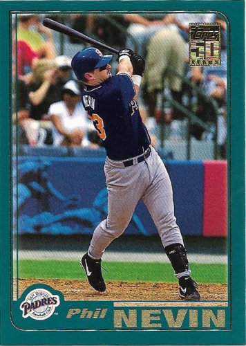 Phil Nevin 2001 Topps #9 San Diego Padres Baseball Card