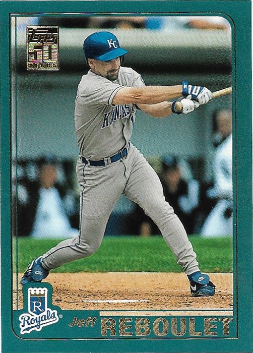 Jeff Reboulet 2001 Topps #141 Kansas City Royals Baseball Card