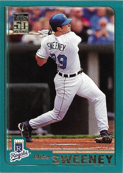 Mike Sweeney 2001 Topps #95 Kansas City Royals Baseball Card