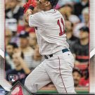 Rafael Devers 2018 Bowman Rookie #25 Boston Red Sox Baseball Card