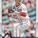 Erick Fedde 2018 Bowman Rookie #35 Washington Nationals Baseball Card