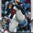 Corey Kluber 2018 Bowman #3 Cleveland Indians Baseball Card