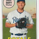Danny Duffy 2018 Topps Heritage #142 Kansas City Royals Baseball Card