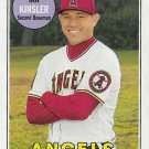 Ian Kinsler 2018 Topps Heritage #285 Los Angeles Angels Baseball Card