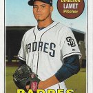 Dinelson Lamet 2018 Topps Heritage #190 San Diego Padres Baseball Card