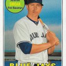 Justin Smoak 2018 Topps Heritage #240 Toronto Blue Jays Baseball Card