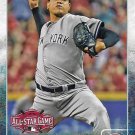 Dellin Betances 2015 Topps Update #US138 New York Yankees Baseball Card