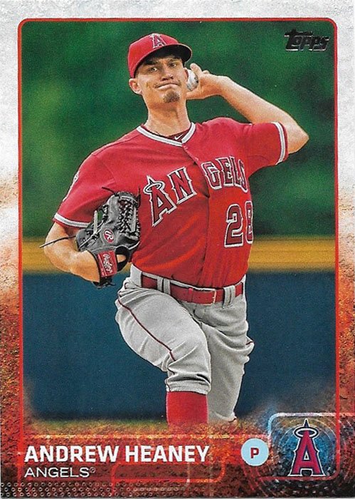 Andrew Heaney 2015 Topps Update US163 Los Angeles Angels