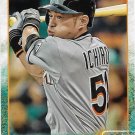 Ichiro Suzuki 2015 Topps Update #US396 Miami Marlins Baseball Card