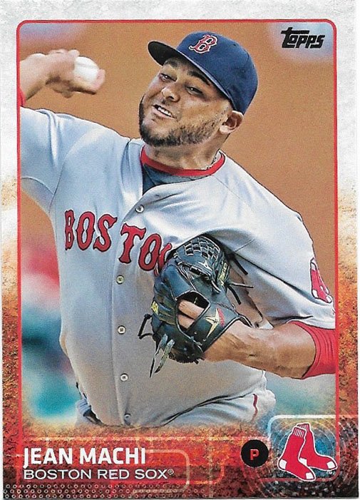 Jean Machi 2015 Topps Update #US4 Boston Red Sox Baseball Card