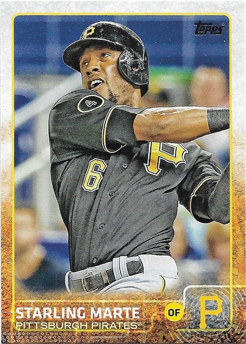 Topps Starling Marte Baseball Trading Cards