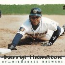 Darryl Hamilton 1995 Topps #245 Milwaukee Brewers Baseball Card