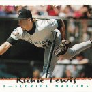 Richie Lewis 1995 Topps #373 Florida Marlins Baseball Card