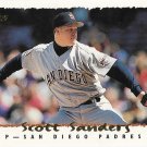 Scott Sanders 1995 Topps #33 San Diego Padres Baseball Card