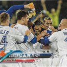 Toronto Blue Jays 2018 Topps #373 Baseball Team Card