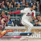 Johan Camargo 2018 Topps #525 Atlanta Braves Baseball Card