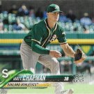 Matt Chapman 2018 Topps #669 Oakland Athletics Baseball Card