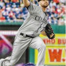 Wade Davis 2018 Topps #511 Colorado Rockies Baseball Card
