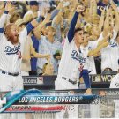 Los Angeles Dodgers 2018 Topps #625 Baseball Team Card