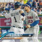 Adrian Gonzalez 2018 Topps #575 New York Mets Baseball Card