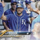 Alex Gordon 2018 Topps #549 Kansas City Royals Baseball Card