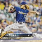 Josh Harden 2018 Topps #357 Milwaukee Brewers Baseball Card