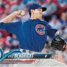 Kyle Hendricks 2018 Topps #552 Chicago Cubs Baseball Card