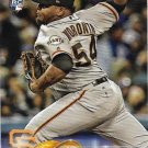 Reyes Moronta 2018 Topps Rookie #519 San Francisco Giants Baseball Card