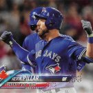 Kevin Pillar 2018 Topps #4 Toronto Blue Jays Baseball Card