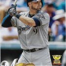 Manny Pina 2018 Topps #637 Milwaukee Brewers Baseball Card