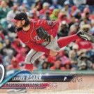 Tanner Roark 2018 Topps #526 Washington Nationals Baseball Card