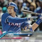 Ryan Rua 2018 Topps #622 Texas Rangers Baseball Card