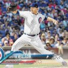 Justin Wilson 2018 Topps #643 Chicago Cubs Baseball Card