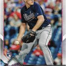 Lucas Sims 2018 Bowman Rookie #82 Atlanta Braves Baseball Card