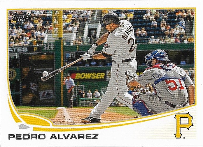 Pedro Alvarez 2013 Topps #517 Pittsburgh Pirates Baseball Card