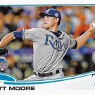 Matt Moore 2013 Topps Update #US228 Tampa Bay Rays Baseball Card Matt Moore 2013 Topps Update #US228 Tampa Bay Rays Baseball Card