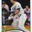 Desmond Jennings 2012 Topps #16 Tampa Bay Rays Baseball Card