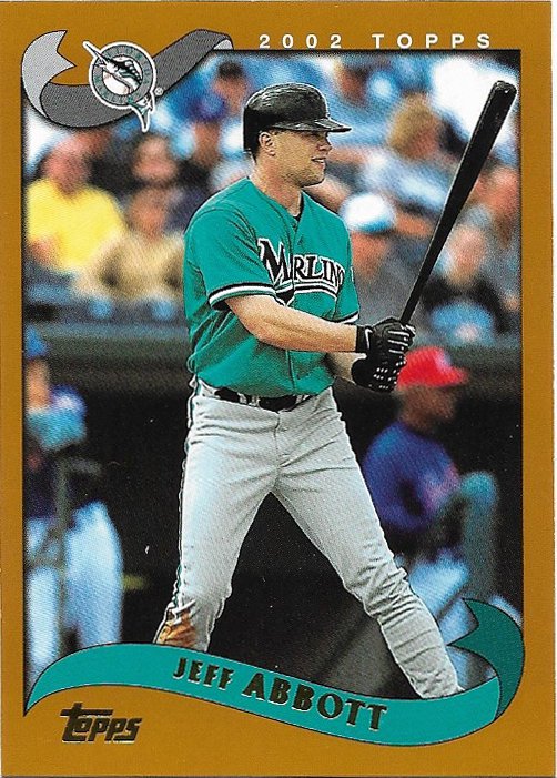 Jeff Abbottt 2002 Topps #64 Florida Marlins Baseball Card